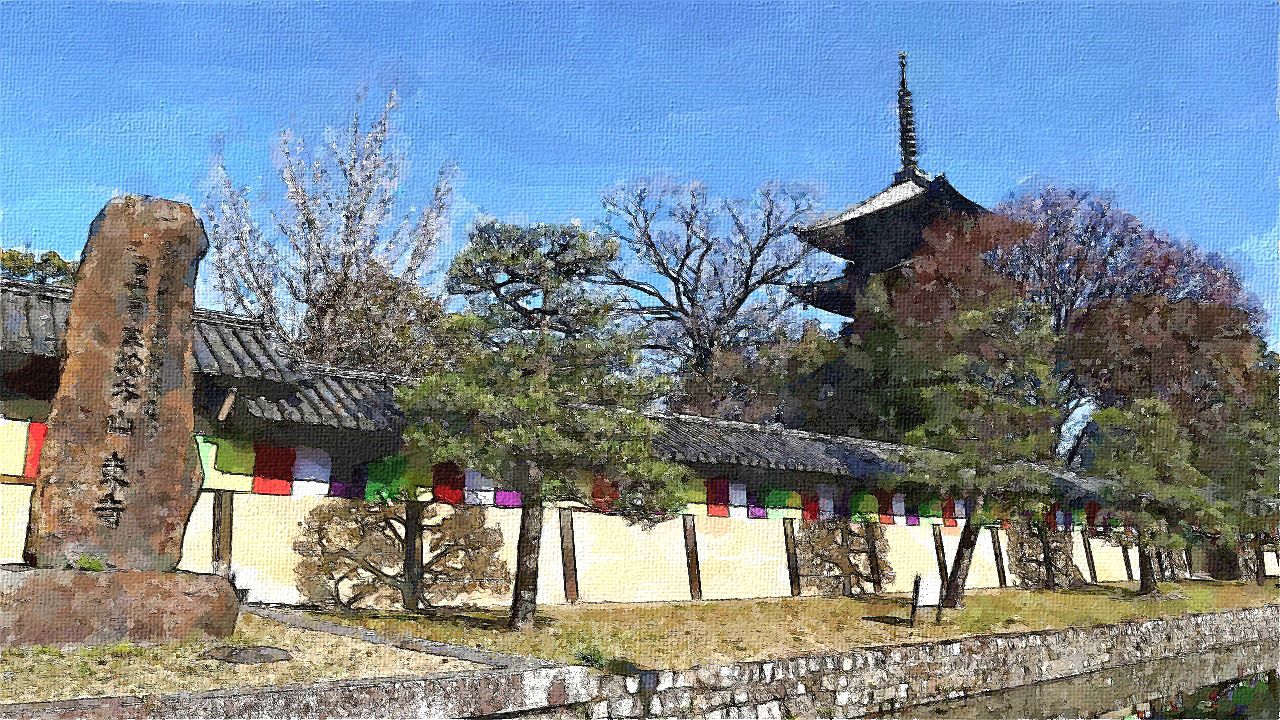 世界文化遺産 東寺 五重塔